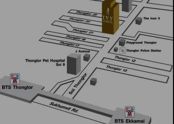 1 Bed Luxury In The Heart Of Thonglo Bkk *